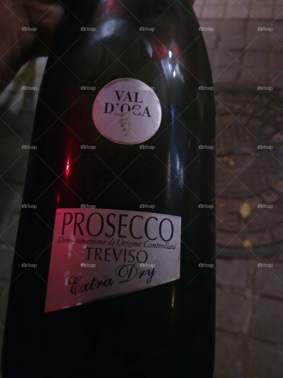 Prosecco bottle