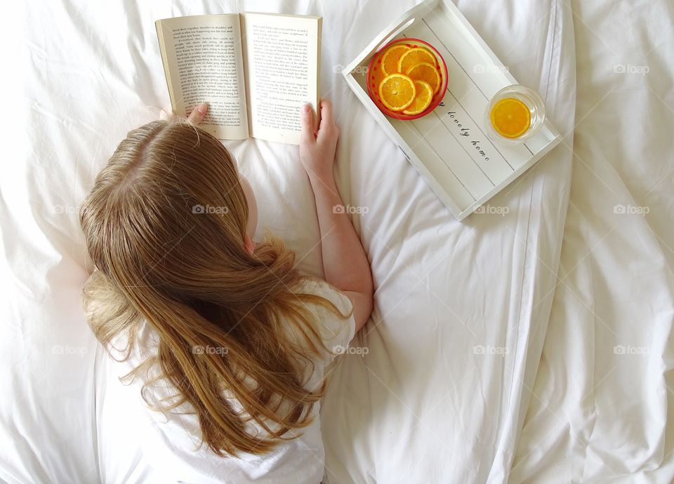 Reading in bed