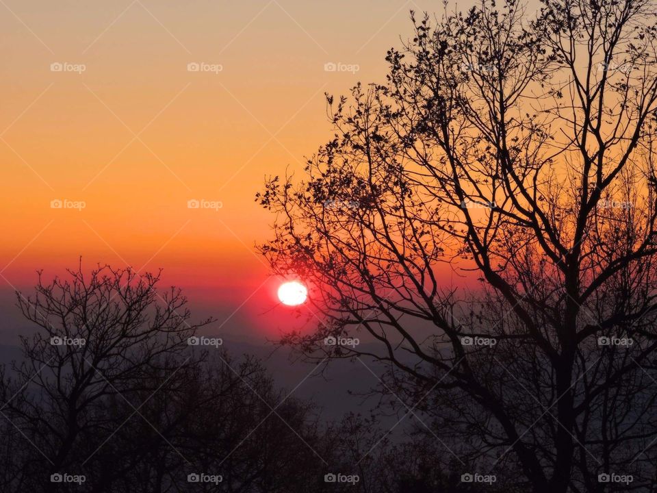 Sunset in Albania