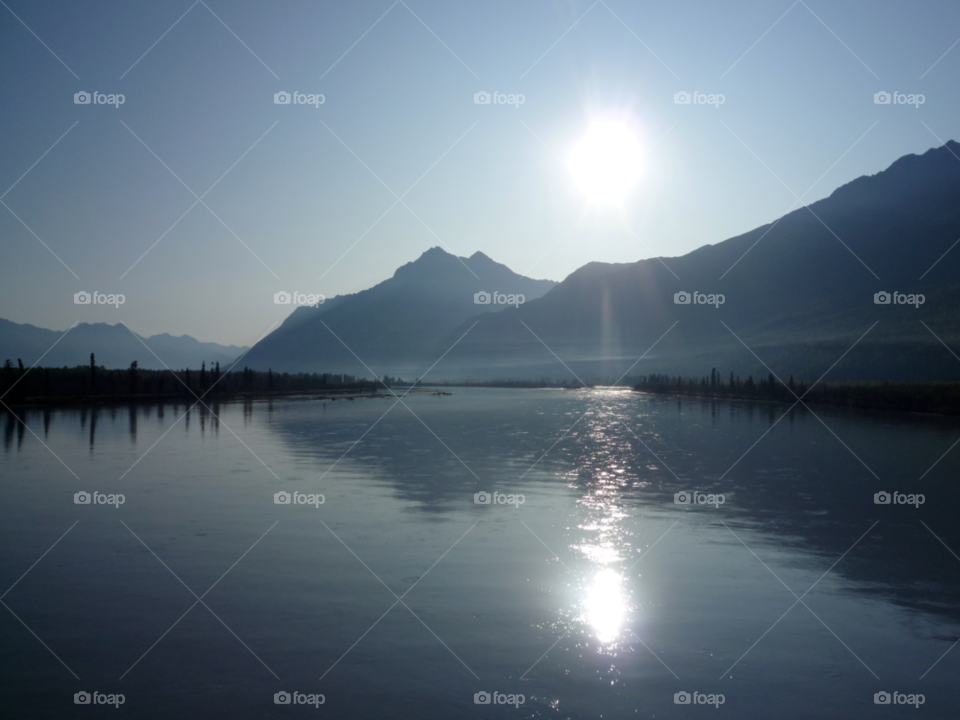 lakes lake sunrise mountains by ntiffin72