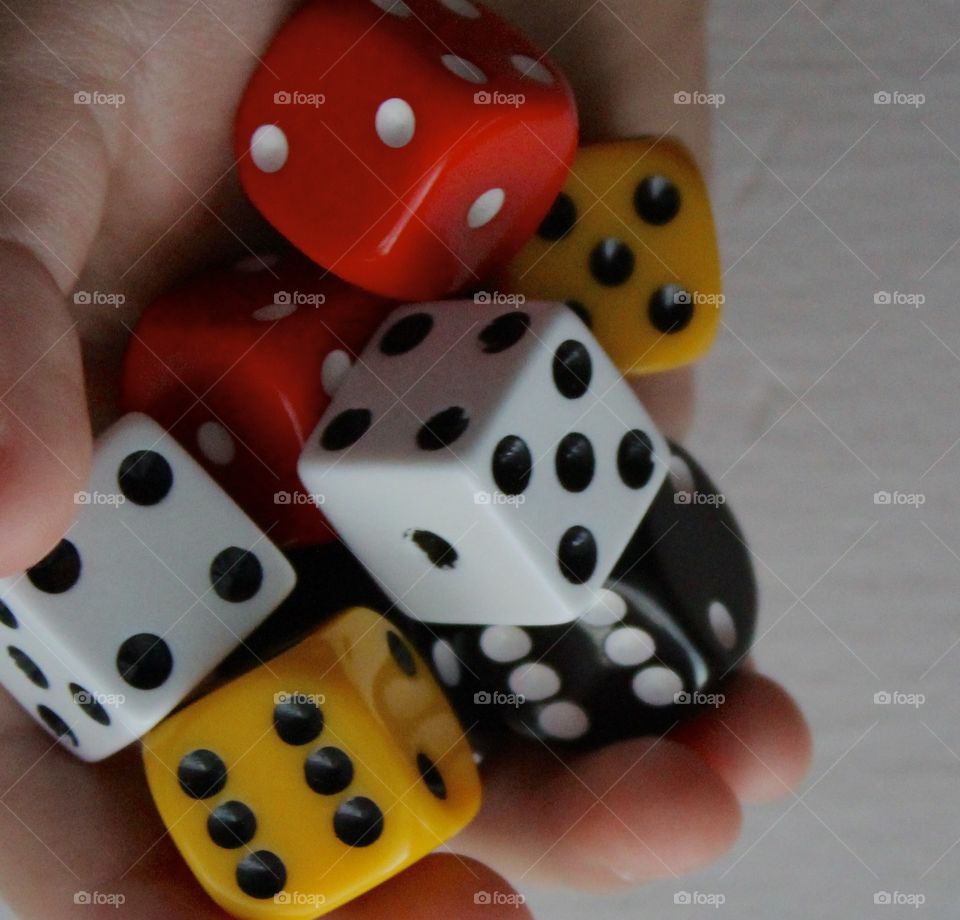 Rolling dice