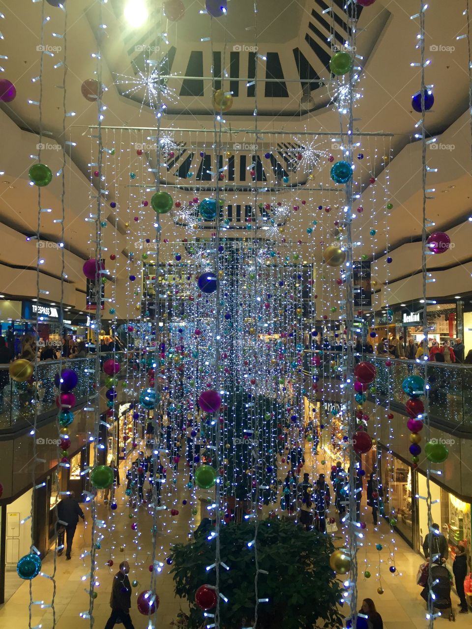 Christmas Decorations at Shopping Centre