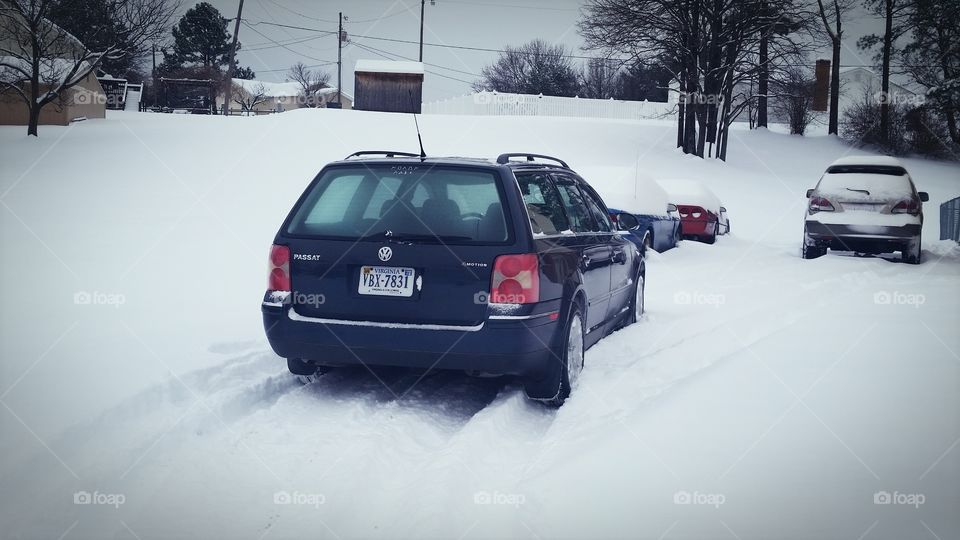 Volkswagen Passat 4motion is at home in the snow