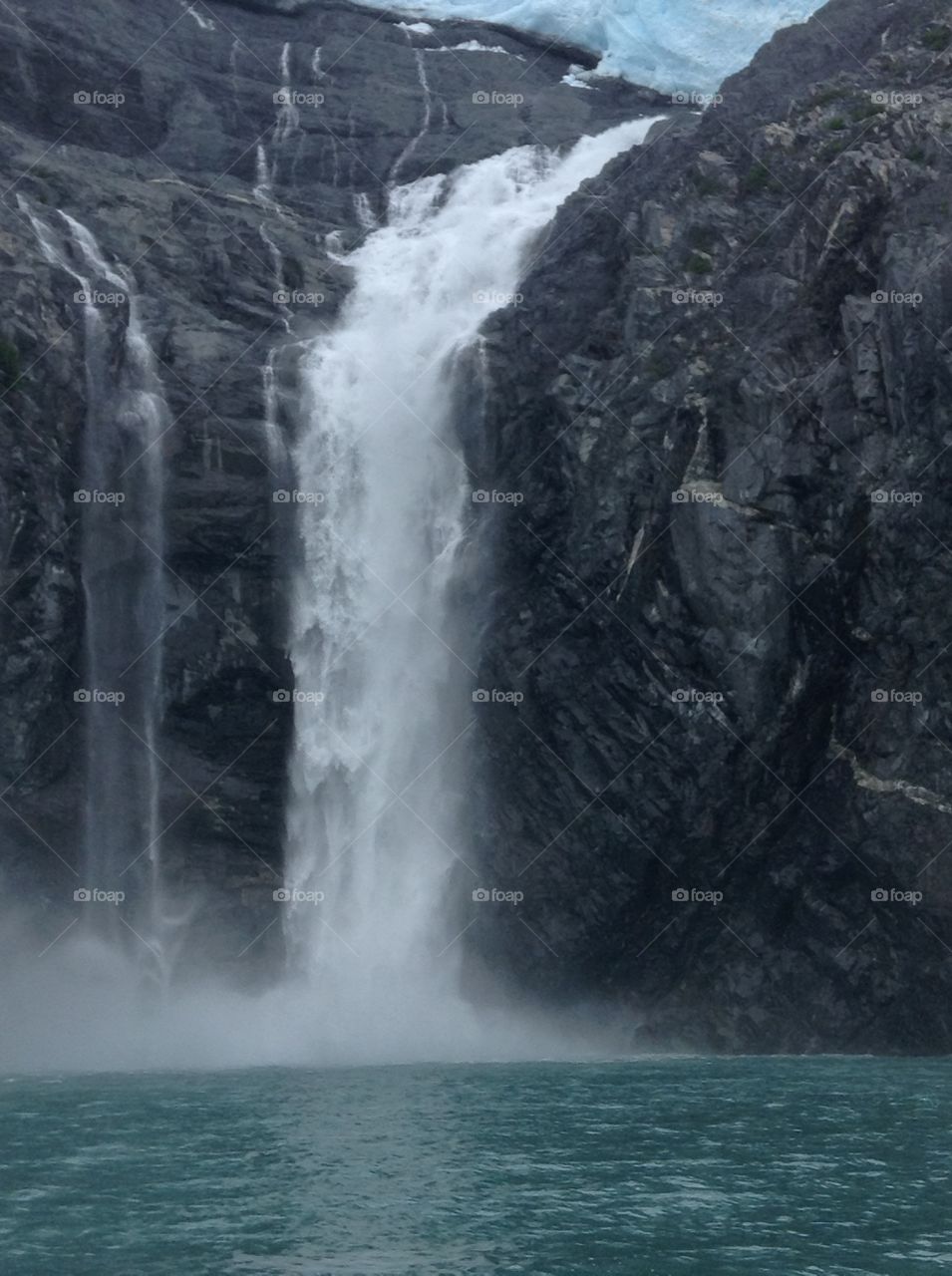 Glacial Waterfall