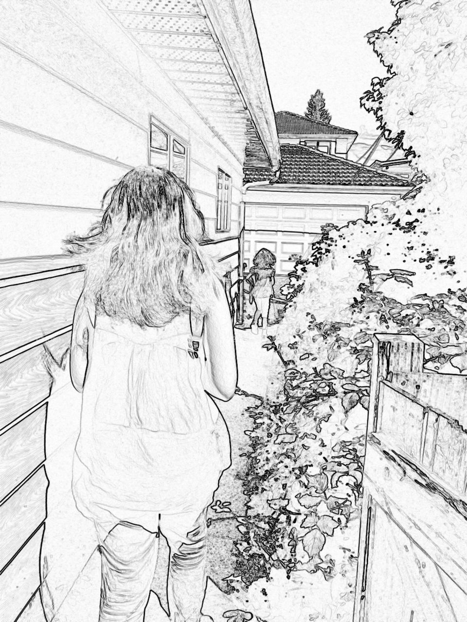 People, Adult, Vehicle, Monochrome, Group