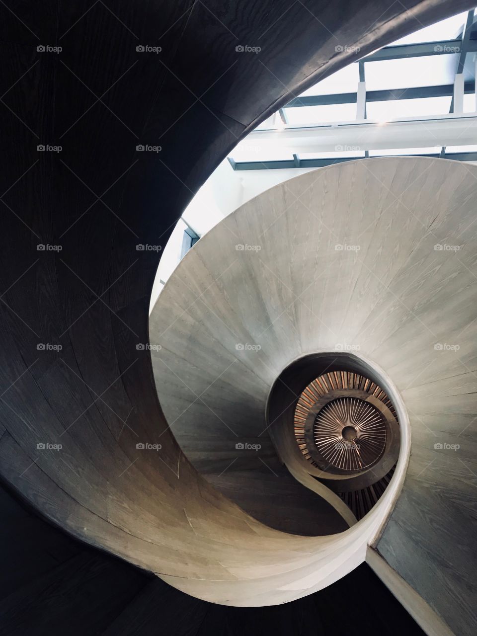 Like stairs like a Shell this way will never ended 