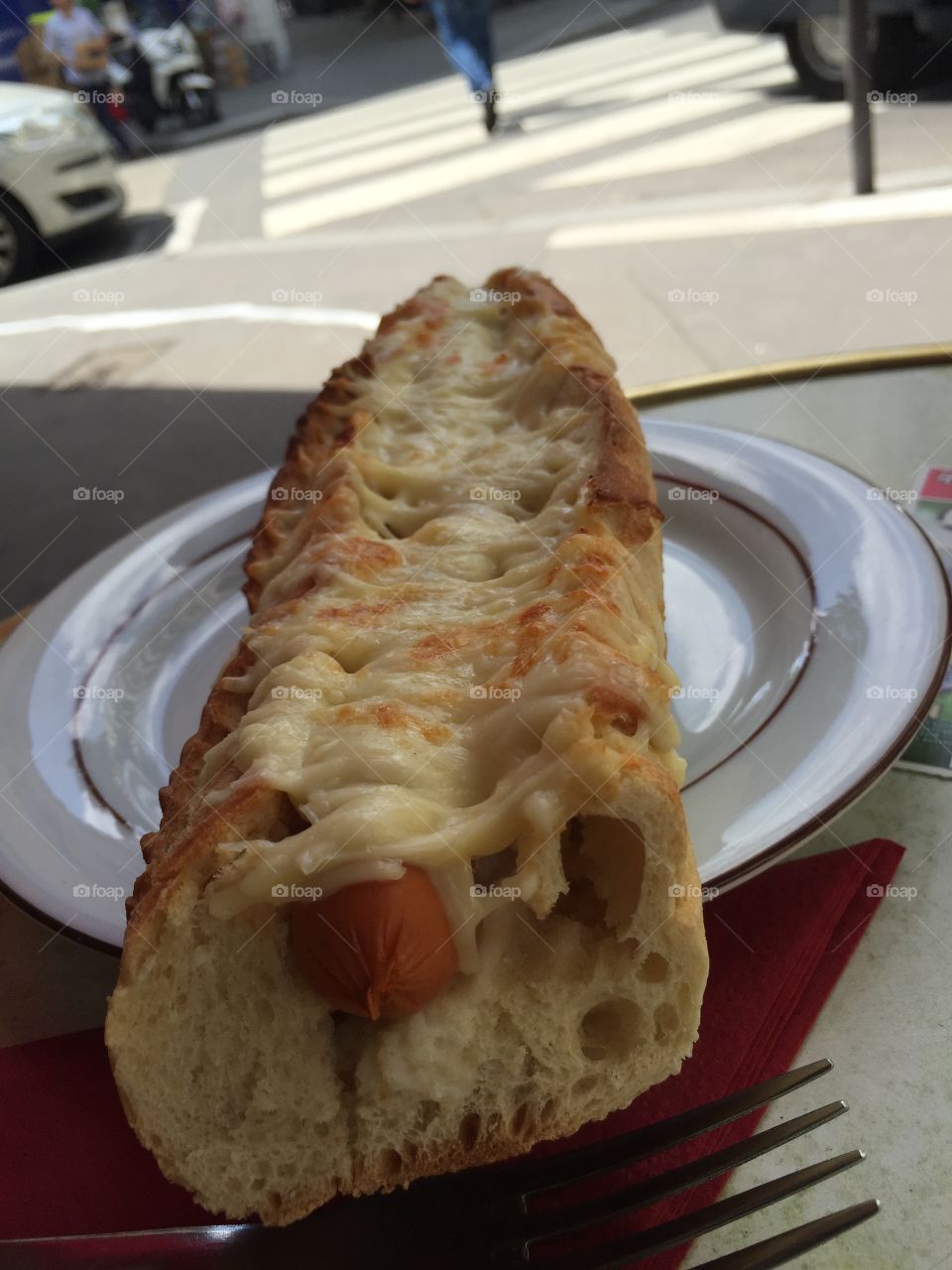French hot dog 