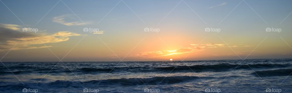 Ledo beach Florida sunset 
