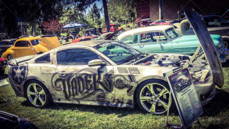 Star Wars Vader Ford Mustang