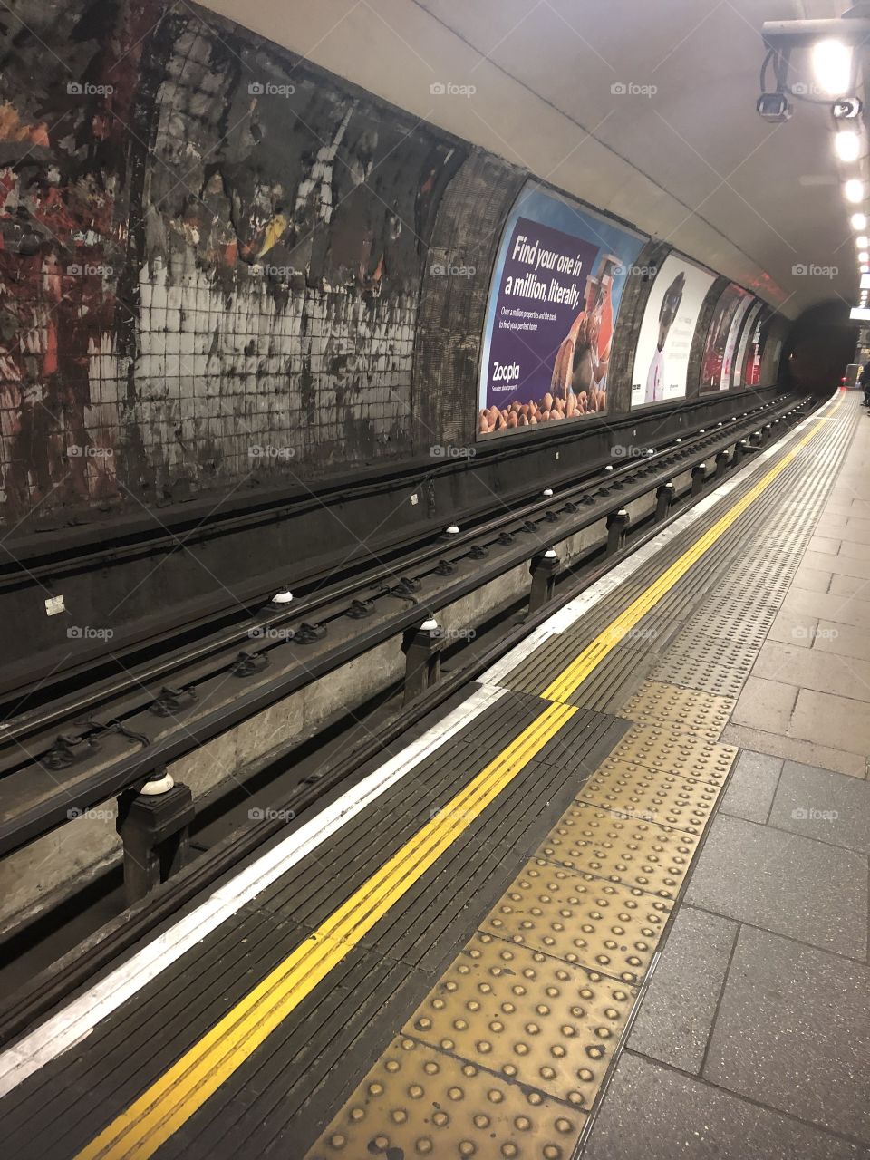 London tube station 