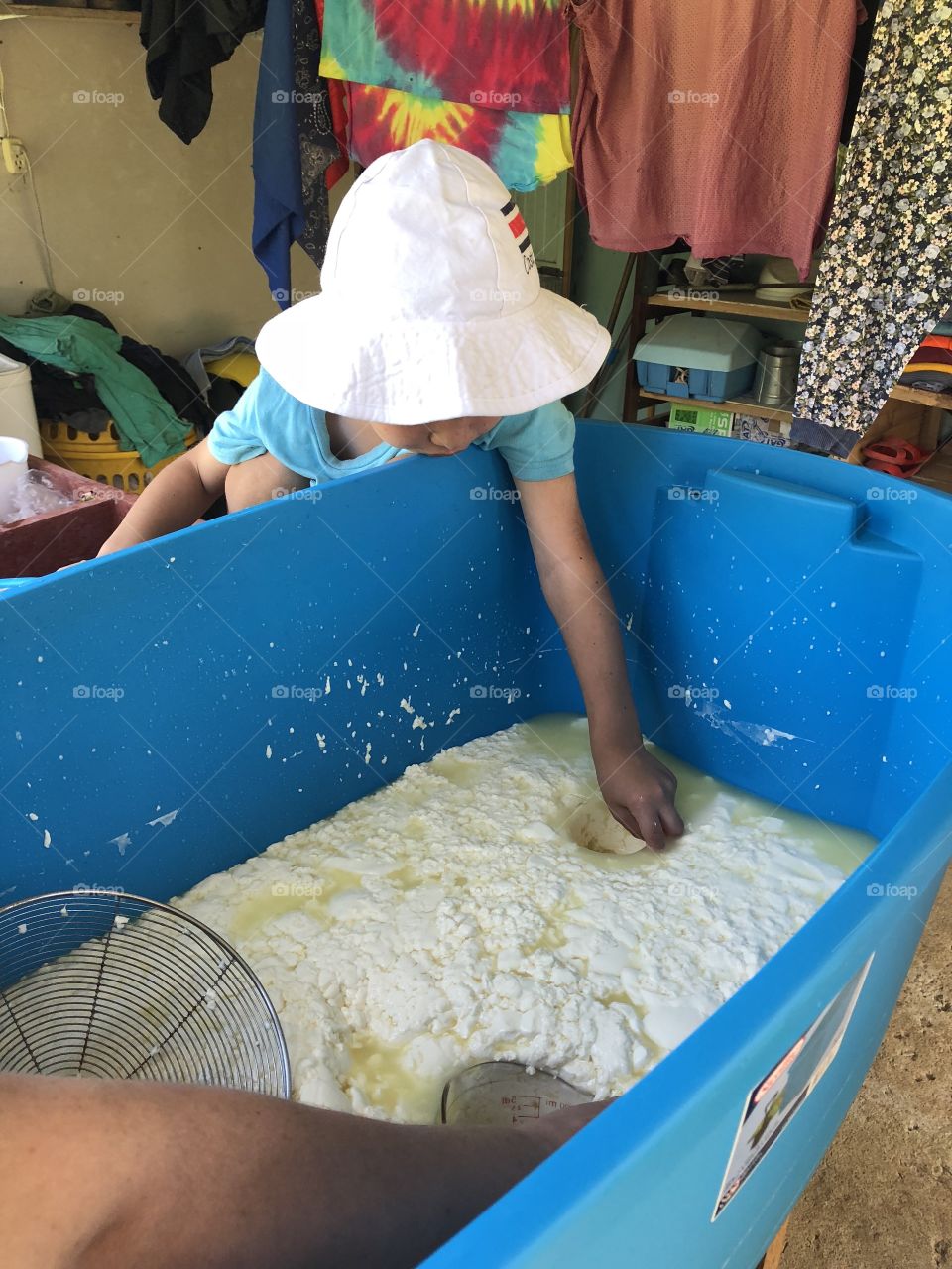 Producción de queso artesanal 