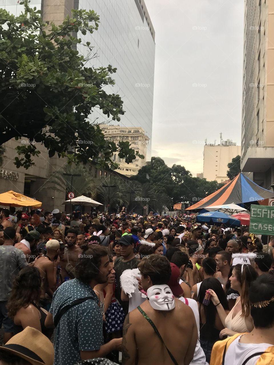 Carnaval. Santa teresa. Rio de janeiro. Brasil.