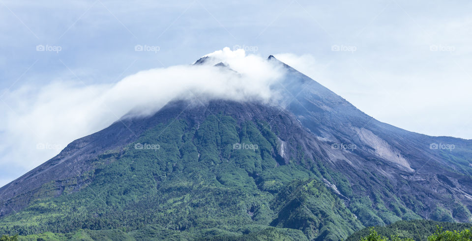 Merapi volcano wonderful INDONESIA