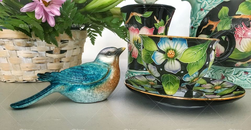 No Person, Pottery, Flower, Nature, Decoration