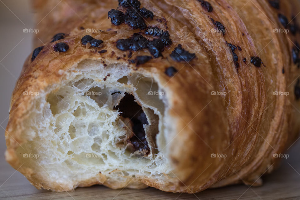 Chocolate croissant 