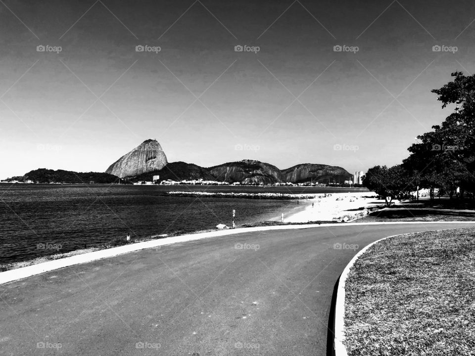 running path at Rio de Janeiro