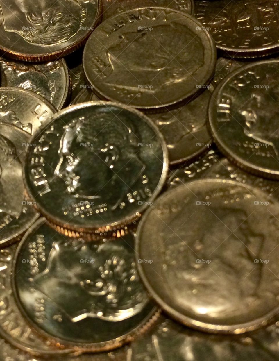 Ten cent coin 