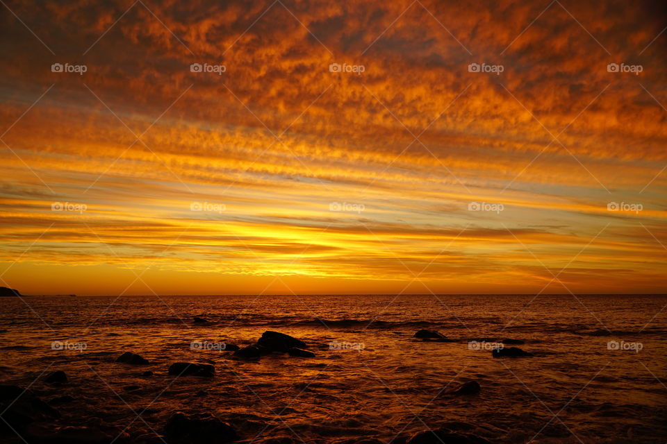 Sunset over Hallet Cove