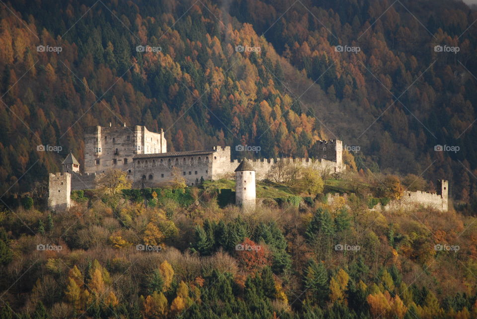 Castle autumn medieval