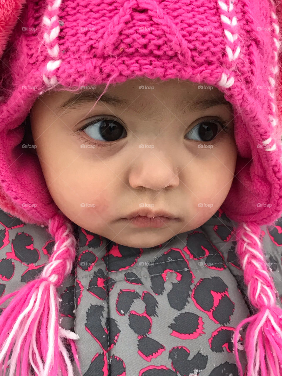 Playing in snow for the first time