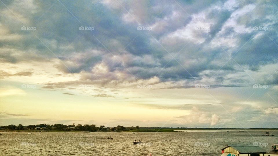 sunset, canoeing, river, beautiful, views, Bellavista, nanaie, 