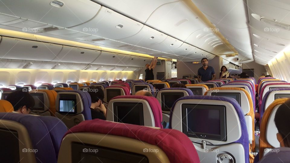Thai Airlines Inside