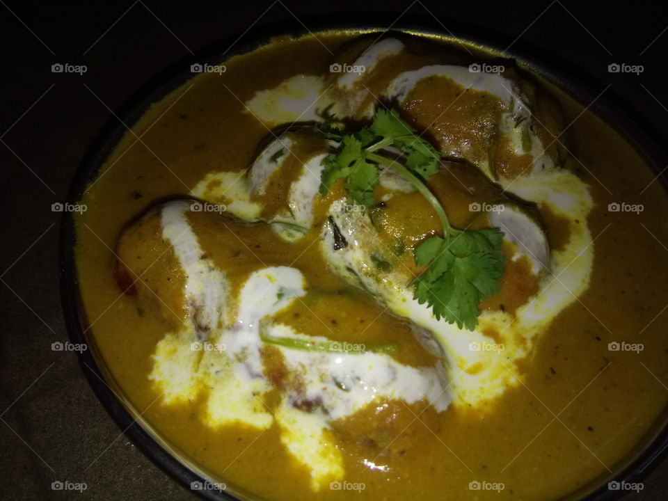 indian food, malai kofta