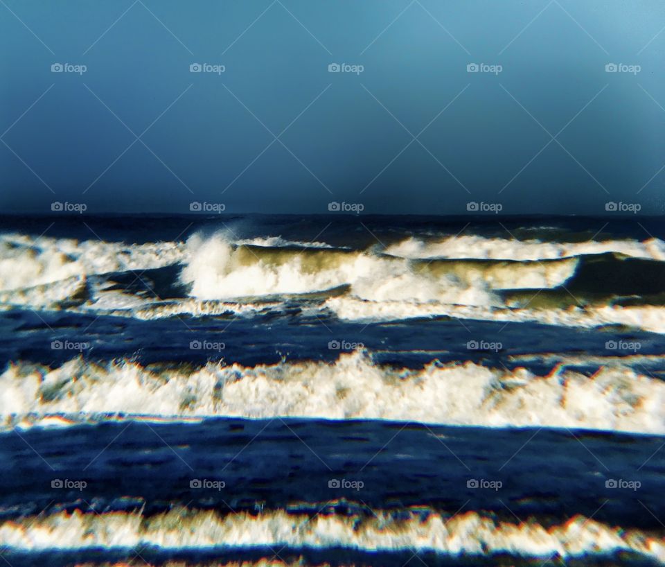 Storm over the Atlantic Ocean—taken in St. Augustine, Florida 