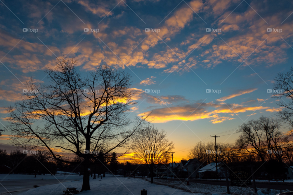 cornwall ny sky blue sunset by delvec