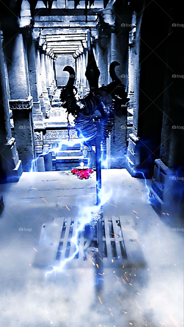 #shiva #mahadev #temple #trident