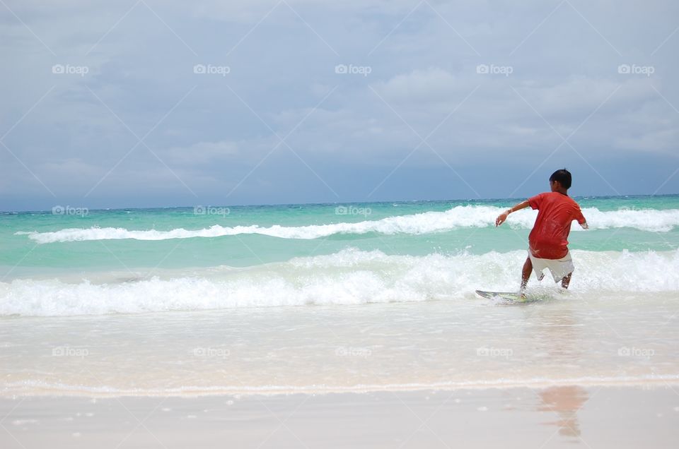 Skimboarding 