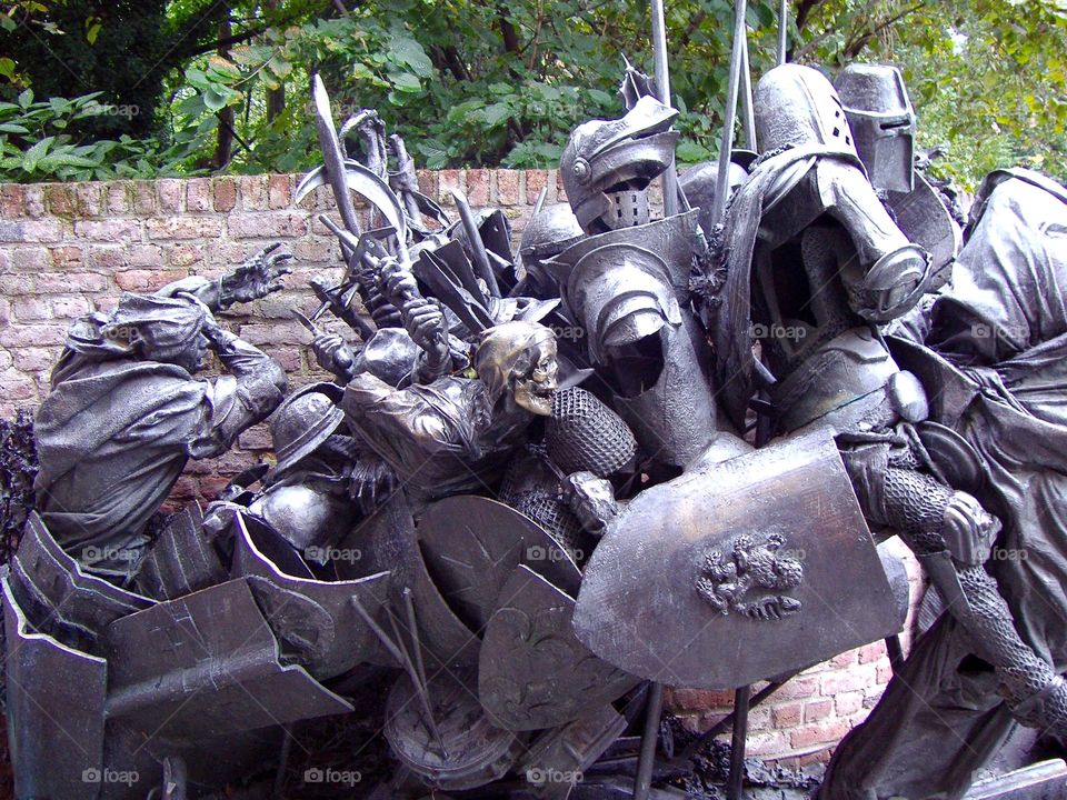 A monument in Dusseldorf 