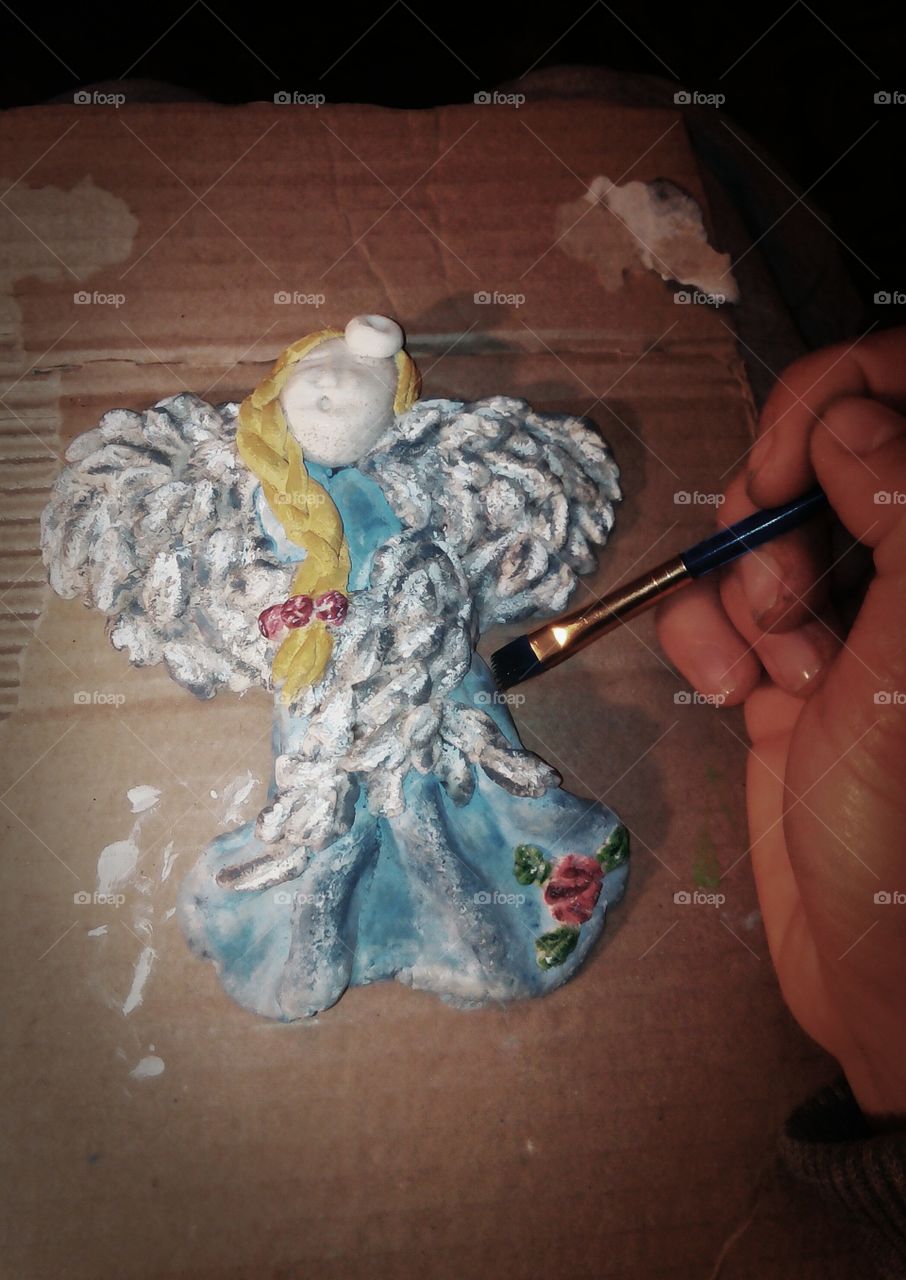 my hobby/handmade/fugure/angel