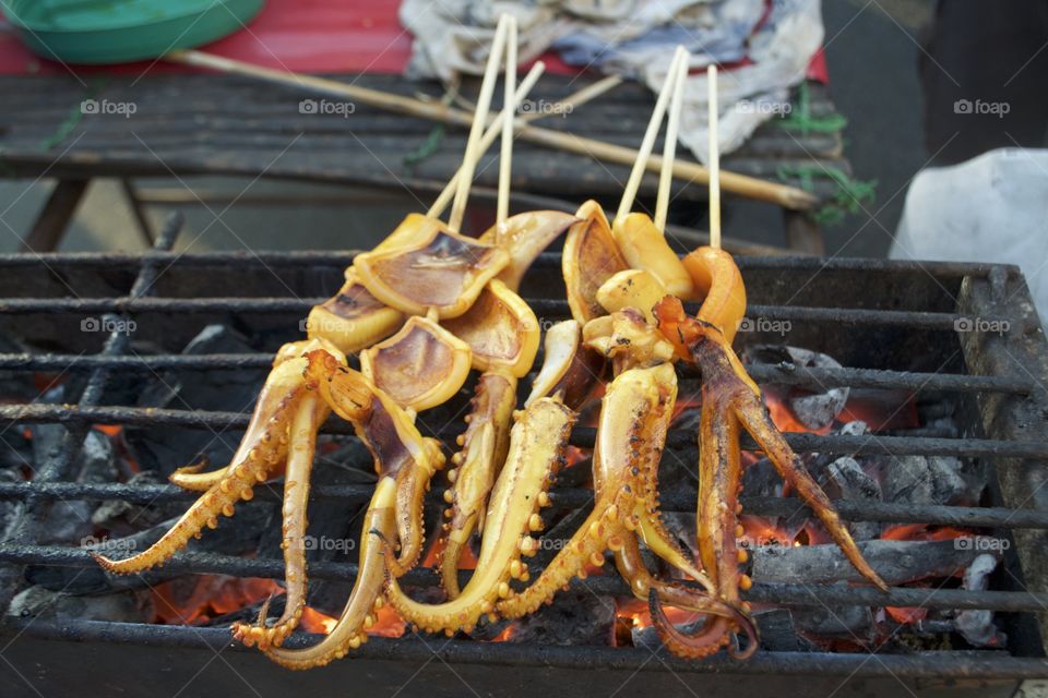 Thai squid sticks
