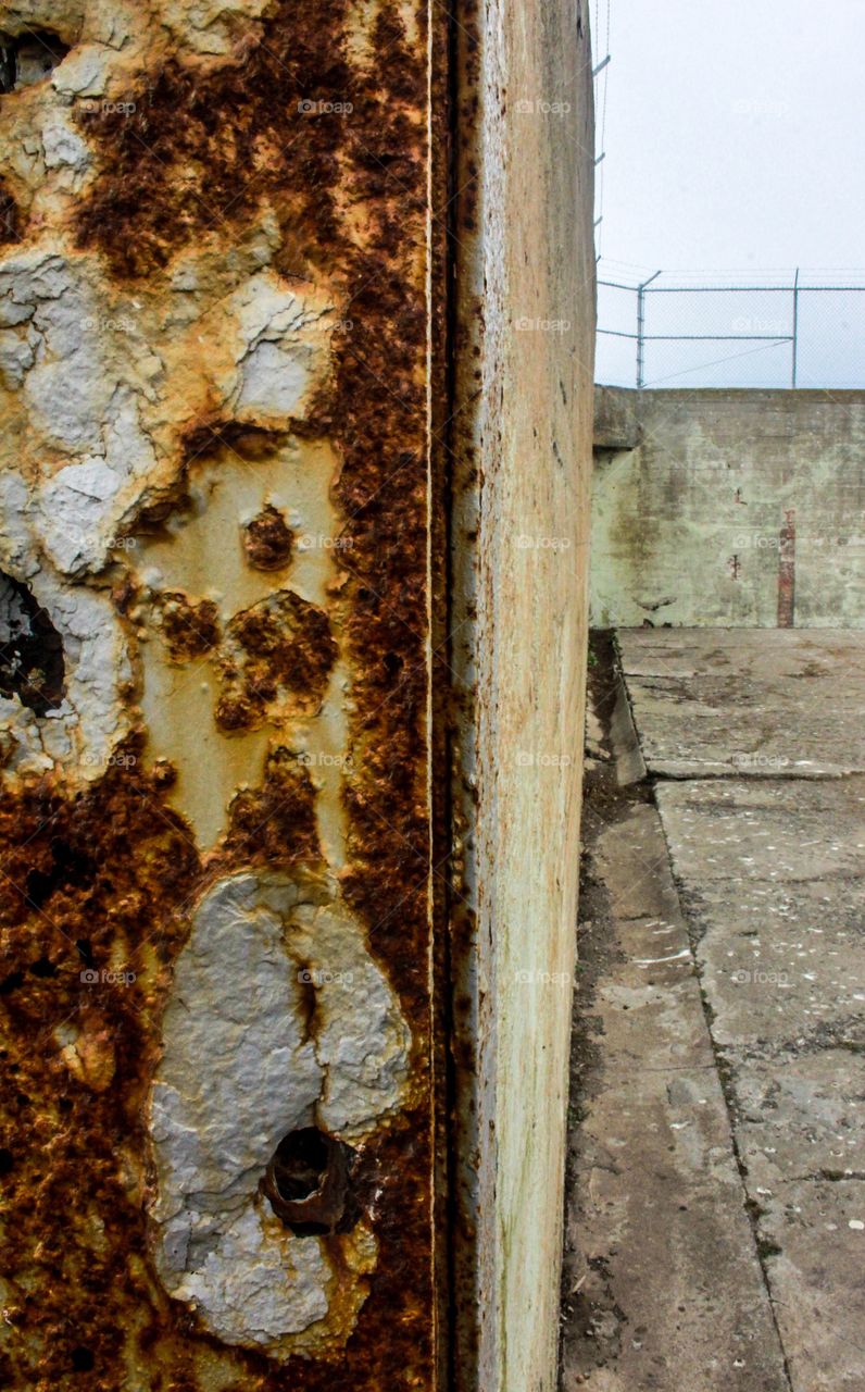 Entrance to the Yard on the Rock