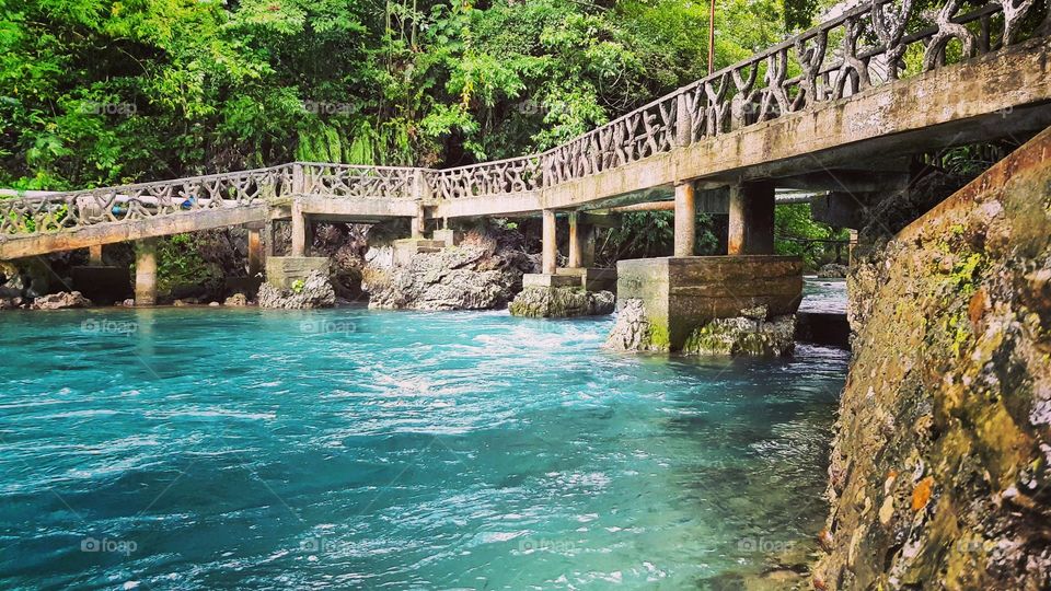 beautiful picher of the Coldspring in Pandan, Antique in the Philippines