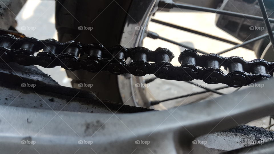 the chain is ready to break
