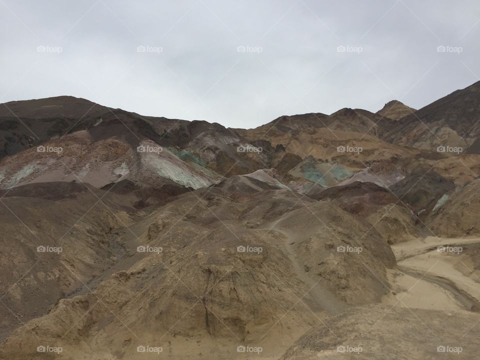 Artists pallet in Death Valley 
