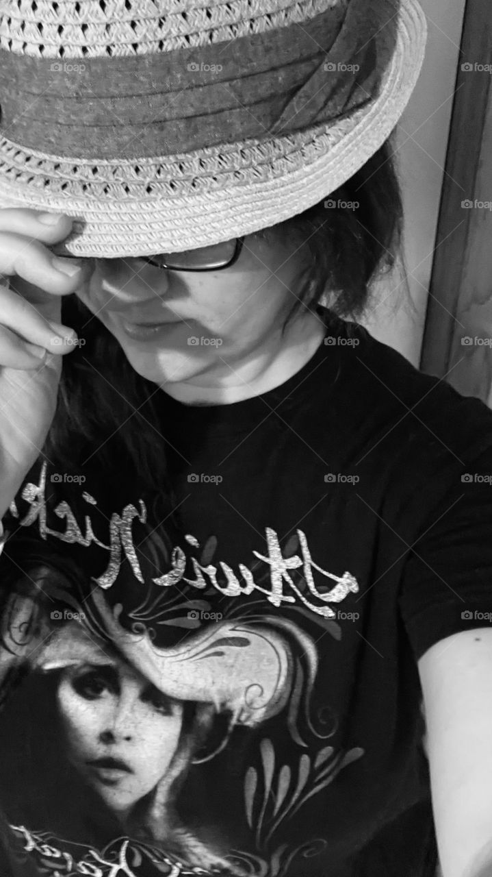 The artist sometimes becomes the “art”. The creative mind uses whatever’s at hand. 