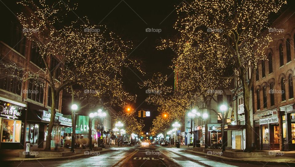 Main Street Winter Lights