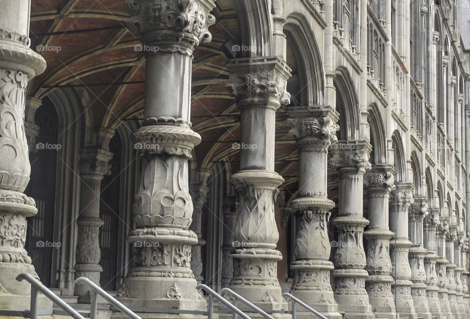 Old columns in Liegè
