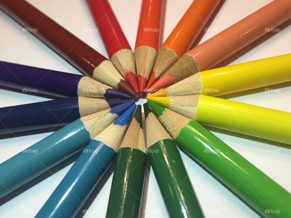 Colored pencils
