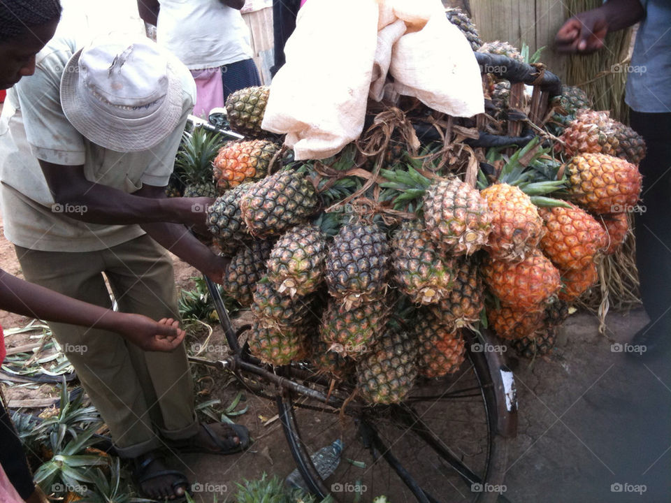 market africa pinapple bicykle by michaelamela