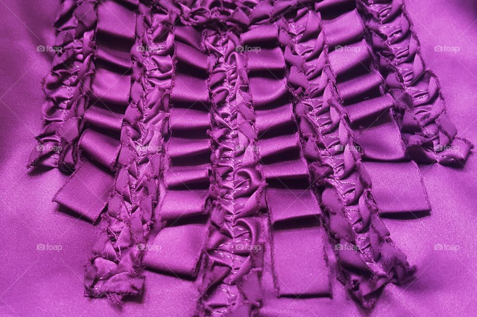 Purple Ruffled Top. It's such a majestic color.