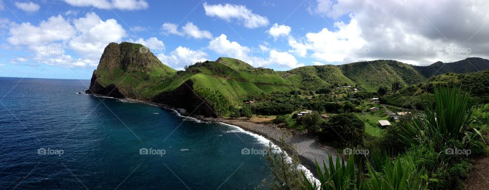 Maui coastline