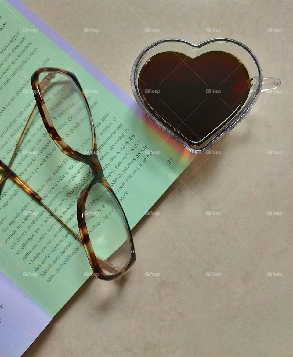 A cup of coffee and a good read are options that match any day!