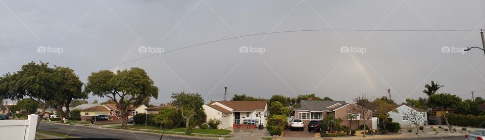 panoramic rainbow