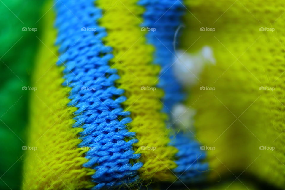 Coloured textile material