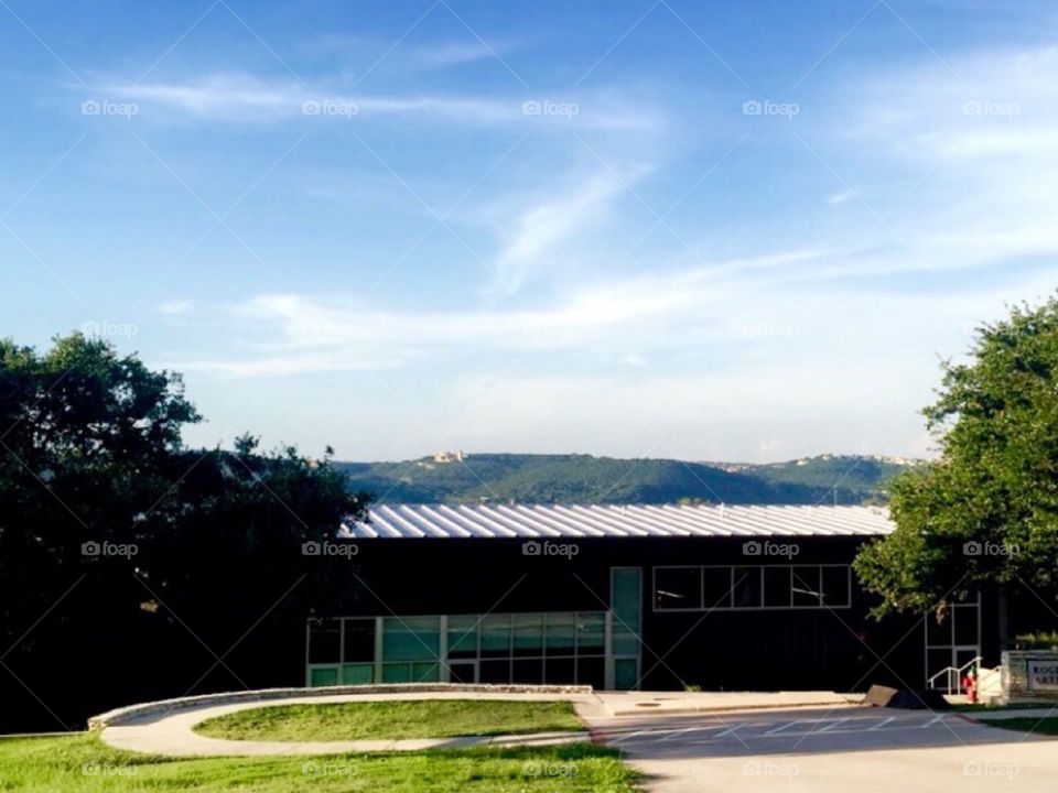 View from St. Stephen's Episcopal School, Austin, Texas