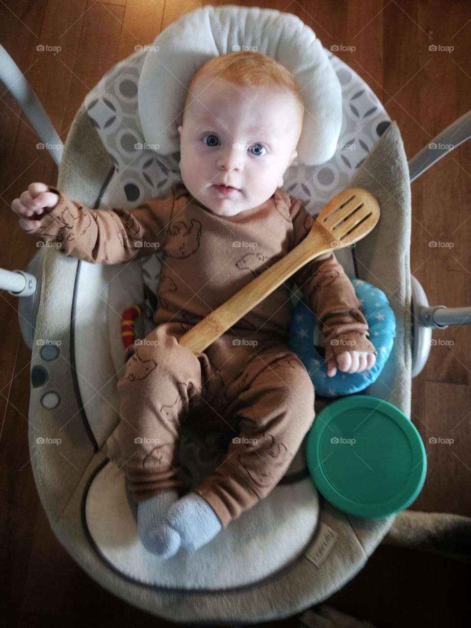 What is that wooden spoon doing there?